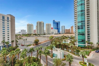 A stunning corner residence with floor-to-ceiling windows on Las Vegas Country Club in Nevada - for sale on GolfHomes.com, golf home, golf lot