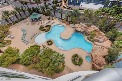 A stunning corner residence with floor-to-ceiling windows on Las Vegas Country Club in Nevada - for sale on GolfHomes.com, golf home, golf lot