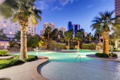 A stunning corner residence with floor-to-ceiling windows on Las Vegas Country Club in Nevada - for sale on GolfHomes.com, golf home, golf lot