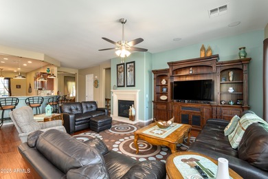 This popular 2452 square foot Veranda model is move in ready on Copper Canyon Golf Club in Arizona - for sale on GolfHomes.com, golf home, golf lot