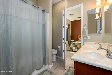 This popular 2452 square foot Veranda model is move in ready on Copper Canyon Golf Club in Arizona - for sale on GolfHomes.com, golf home, golf lot