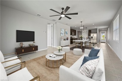 Entertain guests with ease in the open kitchen, dining, and on Babcock National Golf Course in Florida - for sale on GolfHomes.com, golf home, golf lot