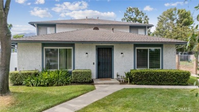 Enjoy your private patio and beautiful sunsets from this move-in on Azusa Greens Country Club in California - for sale on GolfHomes.com, golf home, golf lot