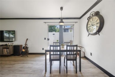 Enjoy your private patio and beautiful sunsets from this move-in on Azusa Greens Country Club in California - for sale on GolfHomes.com, golf home, golf lot