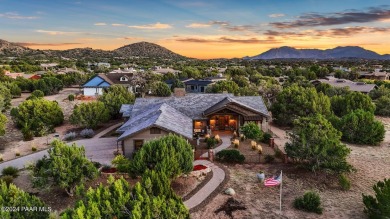 Luxurious custom home on a .80-acre corner lot with captivating on Talking Rock Golf Club in Arizona - for sale on GolfHomes.com, golf home, golf lot