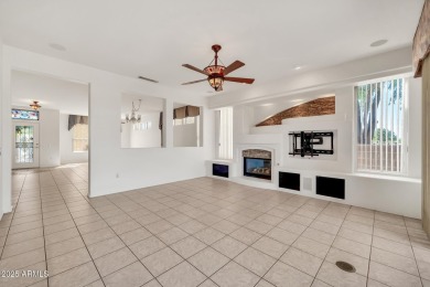 Experience resort-style living in this immaculate 2-bedroom, 2 on Sun City Grand Golf Couse and Club in Arizona - for sale on GolfHomes.com, golf home, golf lot
