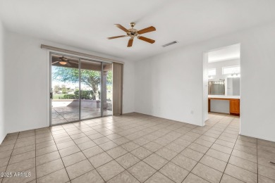 Experience resort-style living in this immaculate 2-bedroom, 2 on Sun City Grand Golf Couse and Club in Arizona - for sale on GolfHomes.com, golf home, golf lot