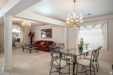 Stunning Single-Level home in Crystal Lakes that backs to a on Sunbrook Golf Course in Utah - for sale on GolfHomes.com, golf home, golf lot