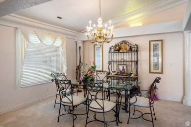 Stunning Single-Level home in Crystal Lakes that backs to a on Sunbrook Golf Course in Utah - for sale on GolfHomes.com, golf home, golf lot