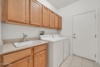 Experience resort-style living in this immaculate 2-bedroom, 2 on Sun City Grand Golf Couse and Club in Arizona - for sale on GolfHomes.com, golf home, golf lot