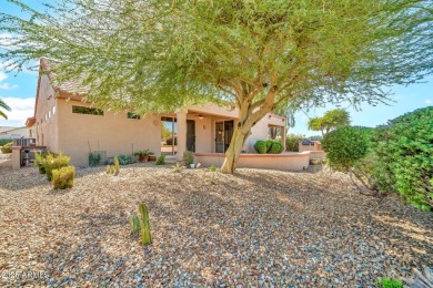 Experience resort-style living in this immaculate 2-bedroom, 2 on Sun City Grand Golf Couse and Club in Arizona - for sale on GolfHomes.com, golf home, golf lot