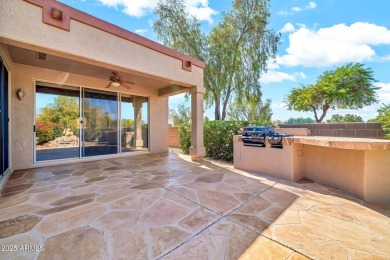 Experience resort-style living in this immaculate 2-bedroom, 2 on Sun City Grand Golf Couse and Club in Arizona - for sale on GolfHomes.com, golf home, golf lot