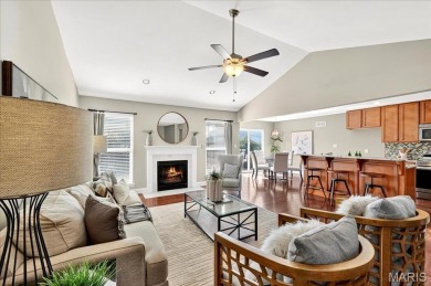 Welcome home to this elegant 2,400+ sq ft ranch in the desirable on Incline Village Golf Course in Missouri - for sale on GolfHomes.com, golf home, golf lot