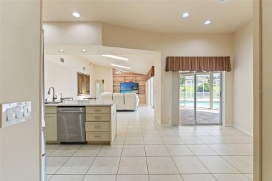 Custom Designed Kent II Heated Pool Home on Golf Course - Hole 8 on Timber Pines Golf Course in Florida - for sale on GolfHomes.com, golf home, golf lot