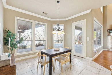 This beautifully maintained, one-owner home sits on just under on The Golf Club at Resort Eagle Mountain Lake in Texas - for sale on GolfHomes.com, golf home, golf lot