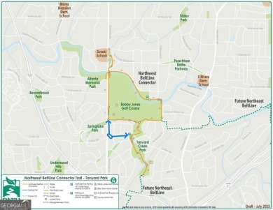 BeltLine Beauty! This fully renovated Collier Hills home offers on Bobby Jones Golf Club in Georgia - for sale on GolfHomes.com, golf home, golf lot