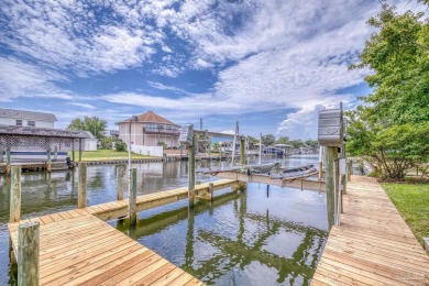 Welcome to waterfront living in the highly sought-after Santa on Tiger Point Golf and Country Club in Florida - for sale on GolfHomes.com, golf home, golf lot