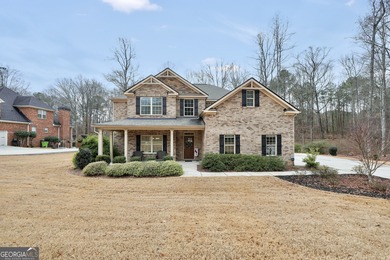 Immaculate, better-than-new 4-sided brick home built in 2020 on Canongate At Georgia National Golf Club in Georgia - for sale on GolfHomes.com, golf home, golf lot