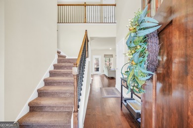 Immaculate, better-than-new 4-sided brick home built in 2020 on Canongate At Georgia National Golf Club in Georgia - for sale on GolfHomes.com, golf home, golf lot