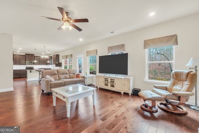 Immaculate, better-than-new 4-sided brick home built in 2020 on Canongate At Georgia National Golf Club in Georgia - for sale on GolfHomes.com, golf home, golf lot