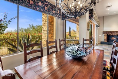 Within the exclusive community of Tusayan at Troon, lovely patio on Troon Country Club in Arizona - for sale on GolfHomes.com, golf home, golf lot