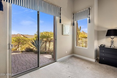 Within the exclusive community of Tusayan at Troon, lovely patio on Troon Country Club in Arizona - for sale on GolfHomes.com, golf home, golf lot