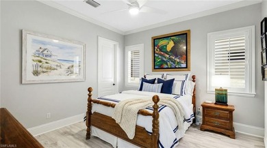 Welcome to an exceptional waterfront retreat offering almost 3 on Miromar Lakes Golf Club in Florida - for sale on GolfHomes.com, golf home, golf lot