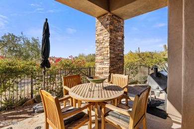 Within the exclusive community of Tusayan at Troon, lovely patio on Troon Country Club in Arizona - for sale on GolfHomes.com, golf home, golf lot