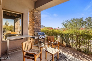 Within the exclusive community of Tusayan at Troon, lovely patio on Troon Country Club in Arizona - for sale on GolfHomes.com, golf home, golf lot