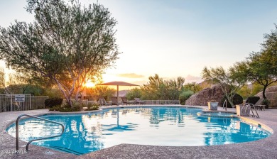 Within the exclusive community of Tusayan at Troon, lovely patio on Troon Country Club in Arizona - for sale on GolfHomes.com, golf home, golf lot