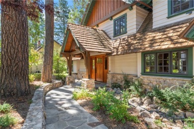 Pristine Hamiltair Estates Interior Mountain Lodge Style Home on Lake Arrowhead Country Club in California - for sale on GolfHomes.com, golf home, golf lot