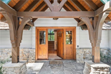 Pristine Hamiltair Estates Interior Mountain Lodge Style Home on Lake Arrowhead Country Club in California - for sale on GolfHomes.com, golf home, golf lot