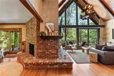 Pristine Hamiltair Estates Interior Mountain Lodge Style Home on Lake Arrowhead Country Club in California - for sale on GolfHomes.com, golf home, golf lot