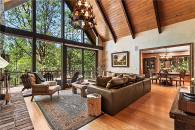 Pristine Hamiltair Estates Interior Mountain Lodge Style Home on Lake Arrowhead Country Club in California - for sale on GolfHomes.com, golf home, golf lot