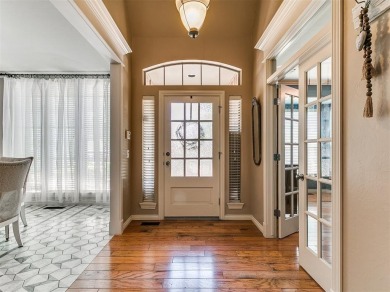 Elegant Home in Gated Golf Course Community with Backyard Oasis! on Fairfax Golf Club in Oklahoma - for sale on GolfHomes.com, golf home, golf lot