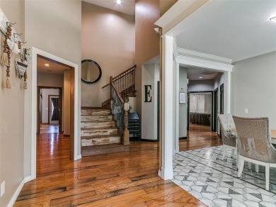 Elegant Home in Gated Golf Course Community with Backyard Oasis! on Fairfax Golf Club in Oklahoma - for sale on GolfHomes.com, golf home, golf lot