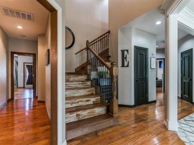 Elegant Home in Gated Golf Course Community with Backyard Oasis! on Fairfax Golf Club in Oklahoma - for sale on GolfHomes.com, golf home, golf lot