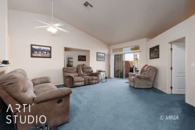 This charming two-bedroom, two-bath townhome in Sunset Greens on CasaBlanca Resort and Casino in Nevada - for sale on GolfHomes.com, golf home, golf lot