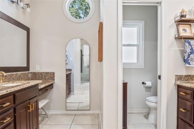 Beautiful 4 bedroom home in Oakmont Estates, siting on a hill on Oakmont Country Club in Texas - for sale on GolfHomes.com, golf home, golf lot