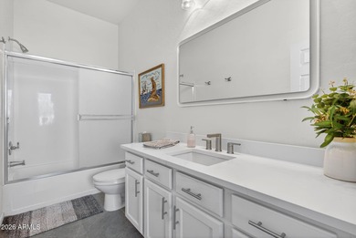 Beautifully fully updated 2 bedroom, 2.5 bath, with den villa in on Las Sendas Golf Club in Arizona - for sale on GolfHomes.com, golf home, golf lot