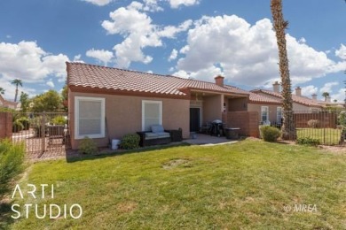 This charming two-bedroom, two-bath townhome in Sunset Greens on CasaBlanca Resort and Casino in Nevada - for sale on GolfHomes.com, golf home, golf lot