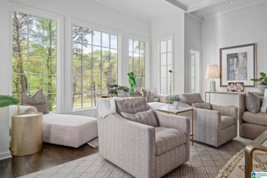 Beautifully updated inside and out, with view of the 8th green on Mountain Brook Club in Alabama - for sale on GolfHomes.com, golf home, golf lot