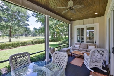 This custom home, set on an oversized homesite, offers 4 on Colleton River Plantation Club in South Carolina - for sale on GolfHomes.com, golf home, golf lot