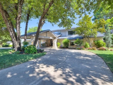 Welcome to this stunning custom home with 5,488 sqft of living on Oak Tree National Golf and Country Club in Oklahoma - for sale on GolfHomes.com, golf home, golf lot