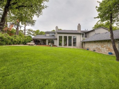 Welcome to this stunning custom home with 5,488 sqft of living on Oak Tree National Golf and Country Club in Oklahoma - for sale on GolfHomes.com, golf home, golf lot