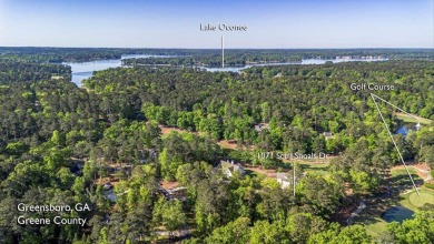 Build your dream home in Reynolds on this nearly 1-acre golf on Reynolds Lake Oconee - The Oconee in Georgia - for sale on GolfHomes.com, golf home, golf lot