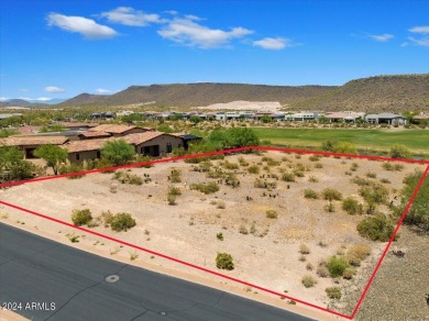 This premium golf course lot has gorgeous mountain views as a on Blackstone Country Club in Arizona - for sale on GolfHomes.com, golf home, golf lot