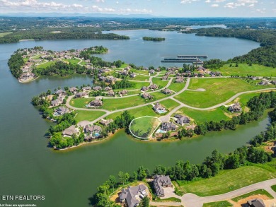 Nestled with breathtaking views of the main channel, this on Wind River Golf Course in Tennessee - for sale on GolfHomes.com, golf home, golf lot