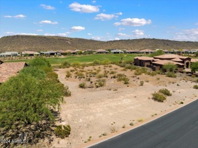 This premium golf course lot has gorgeous mountain views as a on Blackstone Country Club in Arizona - for sale on GolfHomes.com, golf home, golf lot