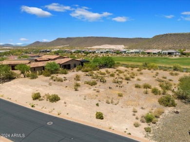 This premium golf course lot has gorgeous mountain views as a on Blackstone Country Club in Arizona - for sale on GolfHomes.com, golf home, golf lot